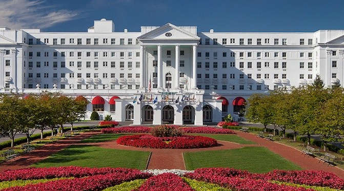 The Greenbier and Resort in West Virginia, operating since 1778.