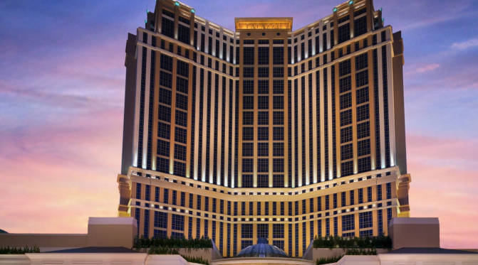 A visual representation fo the Palazzo in Las Vegas, Nevada. TripAdvisor's top recommendation for casino holiday.