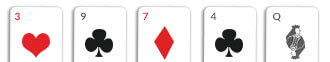 high card hand omaha