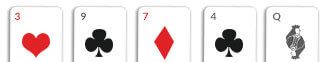 high card hand texas holdem