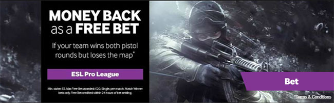 money back free bet esports image