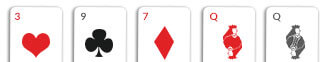 one pair card hand omaha