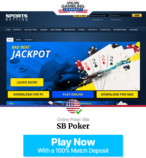 sportsbetting ag poker review scam rating