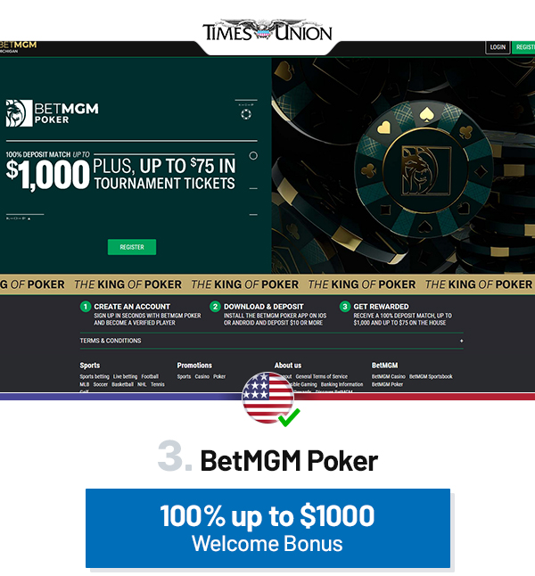 play real money poker with betmgm poker bonus