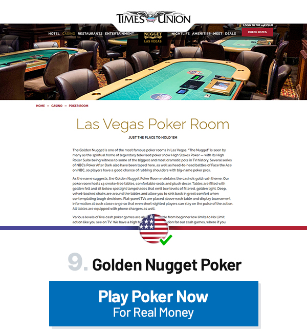 play real money poker with golden nugget poker
