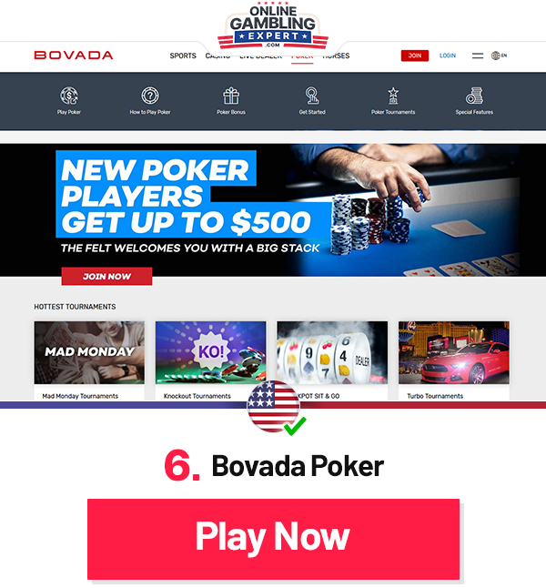 real money poker site bovada poker