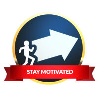 stay motivated poker betting badge